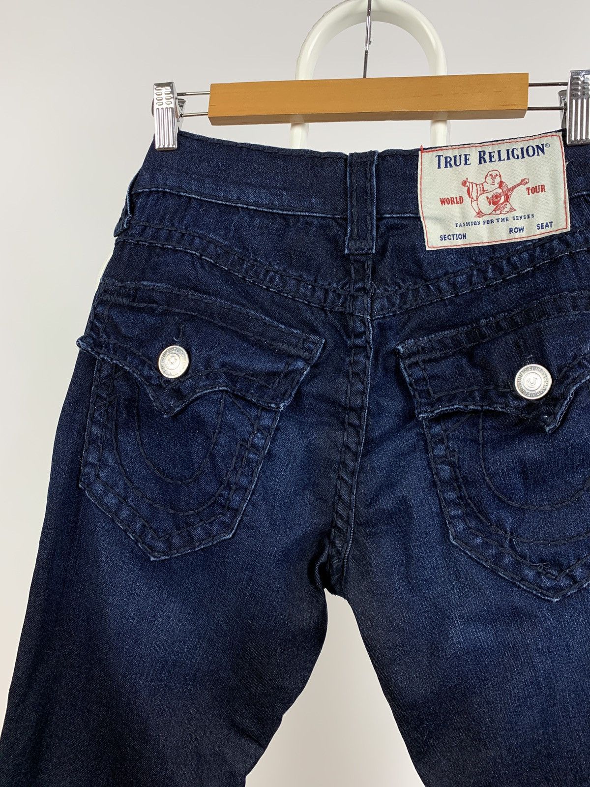 True Religion Vintage True Religion Navy Blue Denim Jeans Pants Size US 29 - 6 Thumbnail