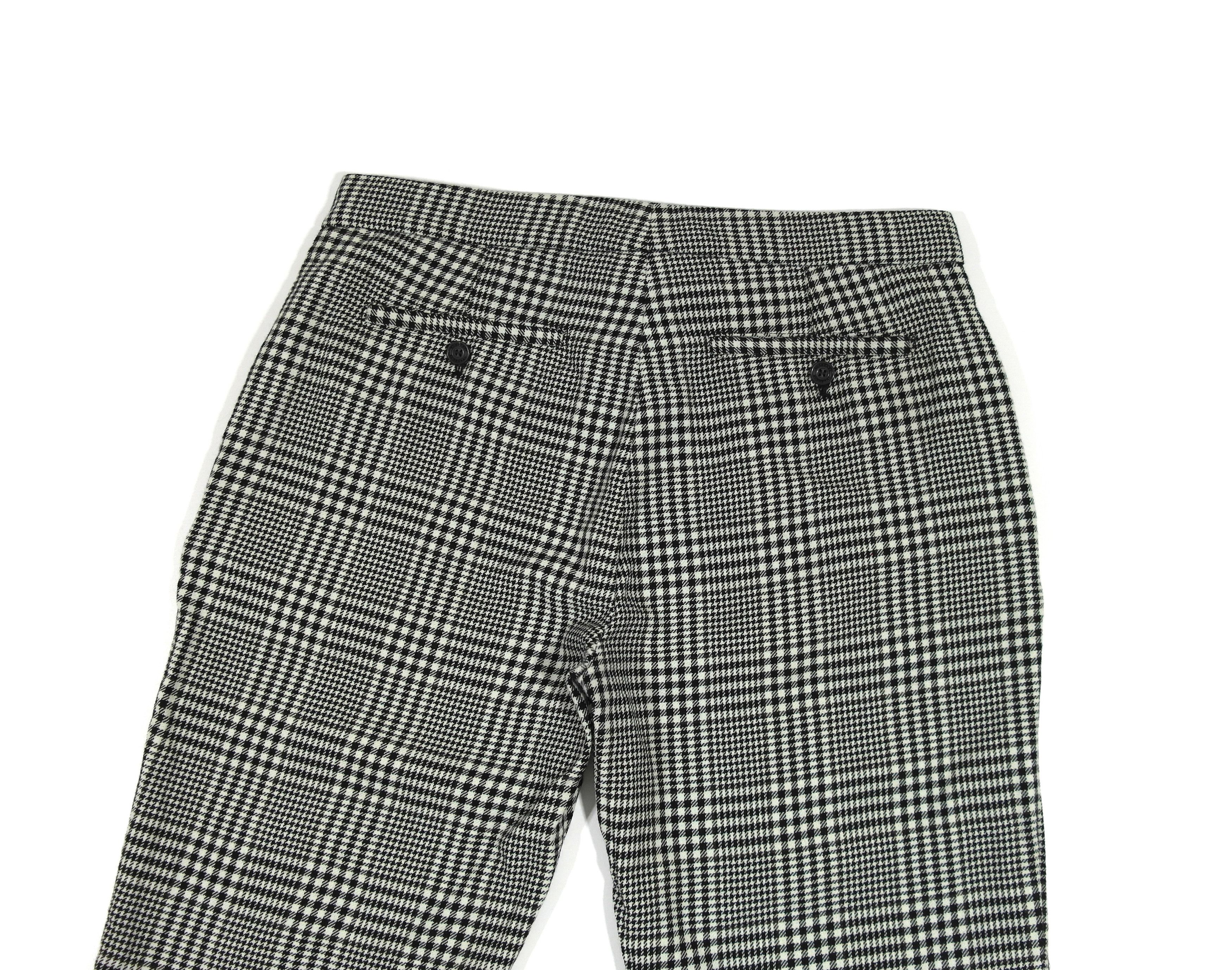 Burberry Burberry Womens Wool Trousers Plaid Check Gray Size 30" / US 8 / IT 44 - 5 Thumbnail