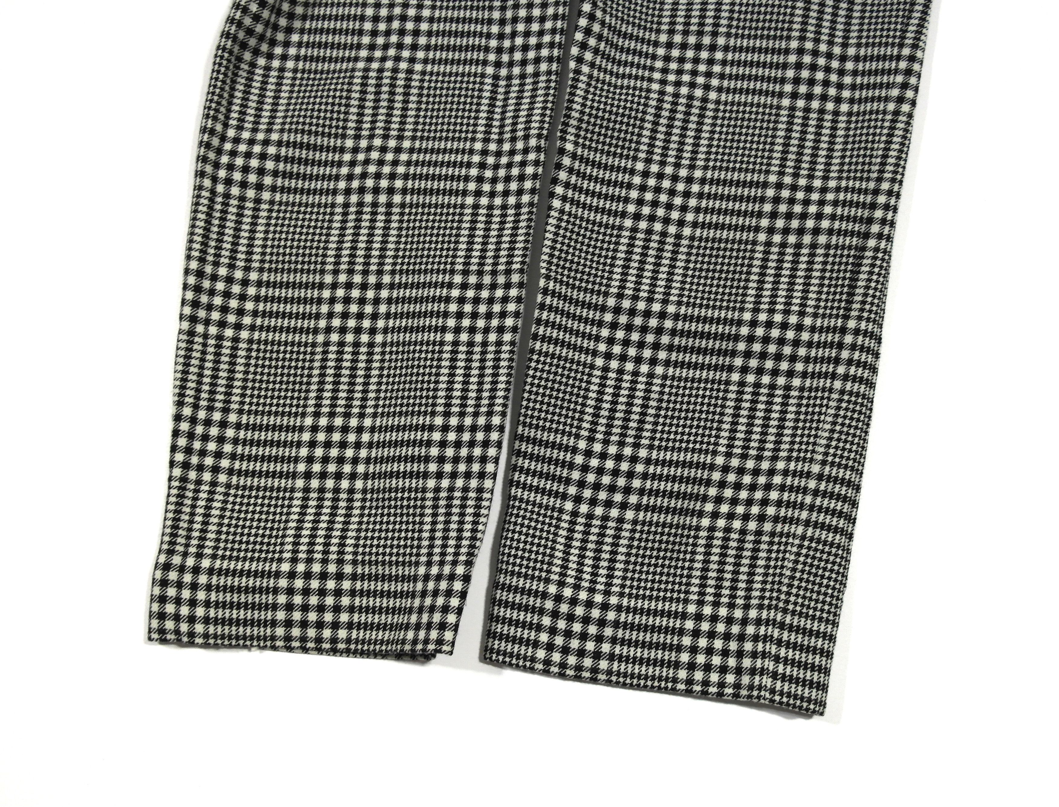 Burberry Burberry Womens Wool Trousers Plaid Check Gray Size 30" / US 8 / IT 44 - 6 Thumbnail