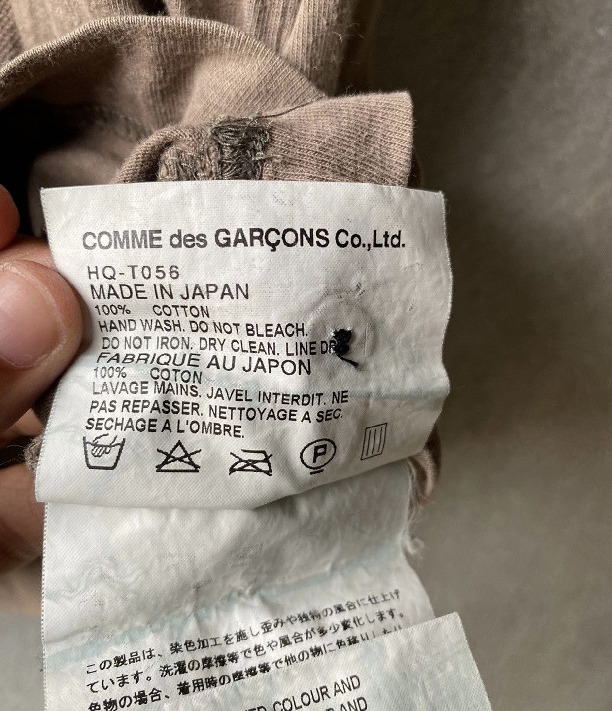 Comme des Garcons Comme Des Garcons Homme Polo Shirt Size US S / EU 44-46 / 1 - 7 Thumbnail