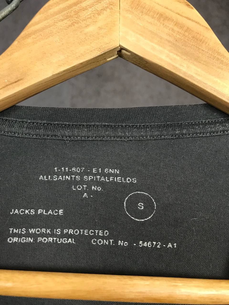 To Allsaints luxury streetwear art tee