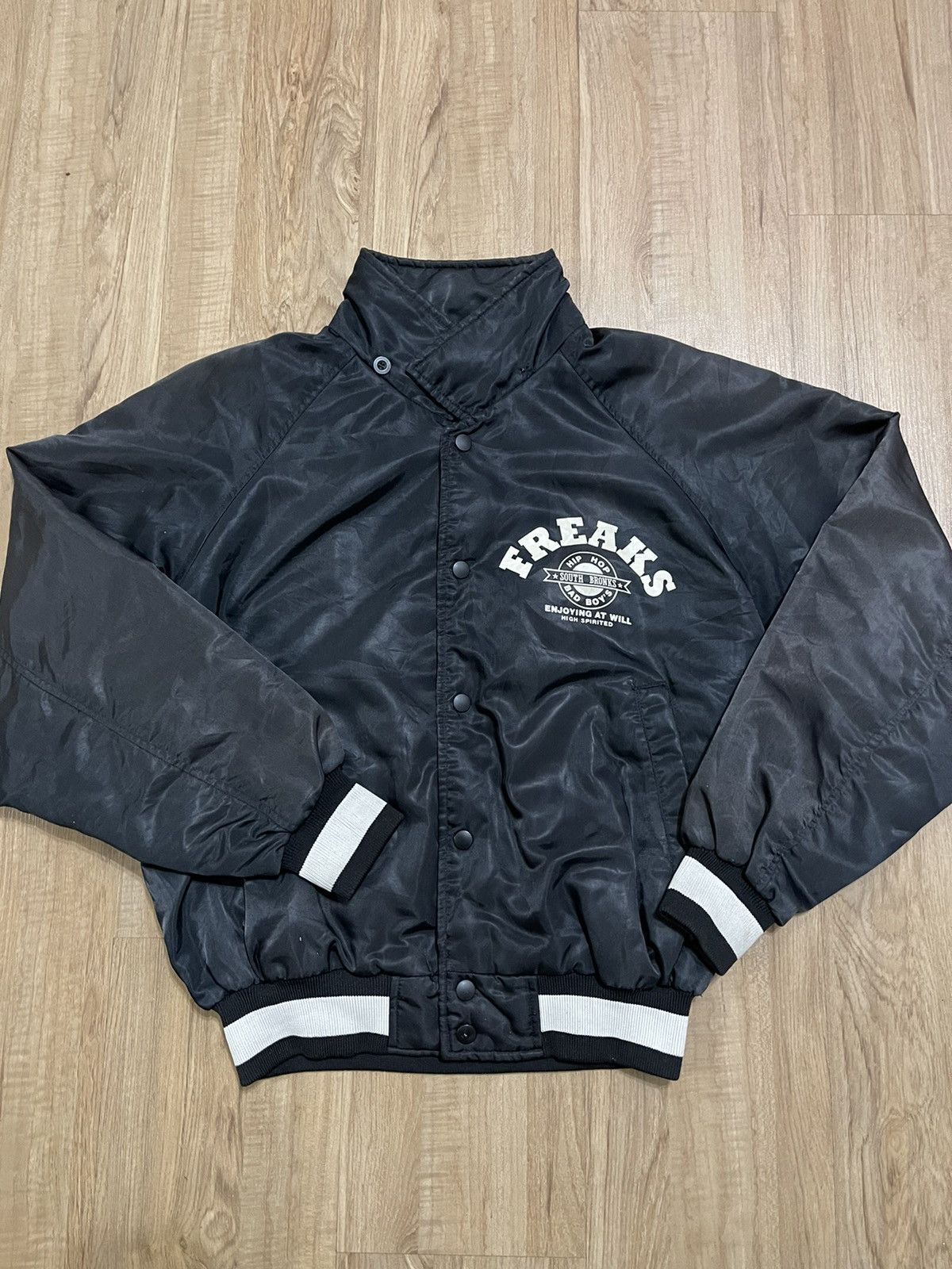 Vintage Vintage FREAKS Hip Hop South Bronks Bad Boys Jacket Size US M / EU 48-50 / 2 - 4 Thumbnail
