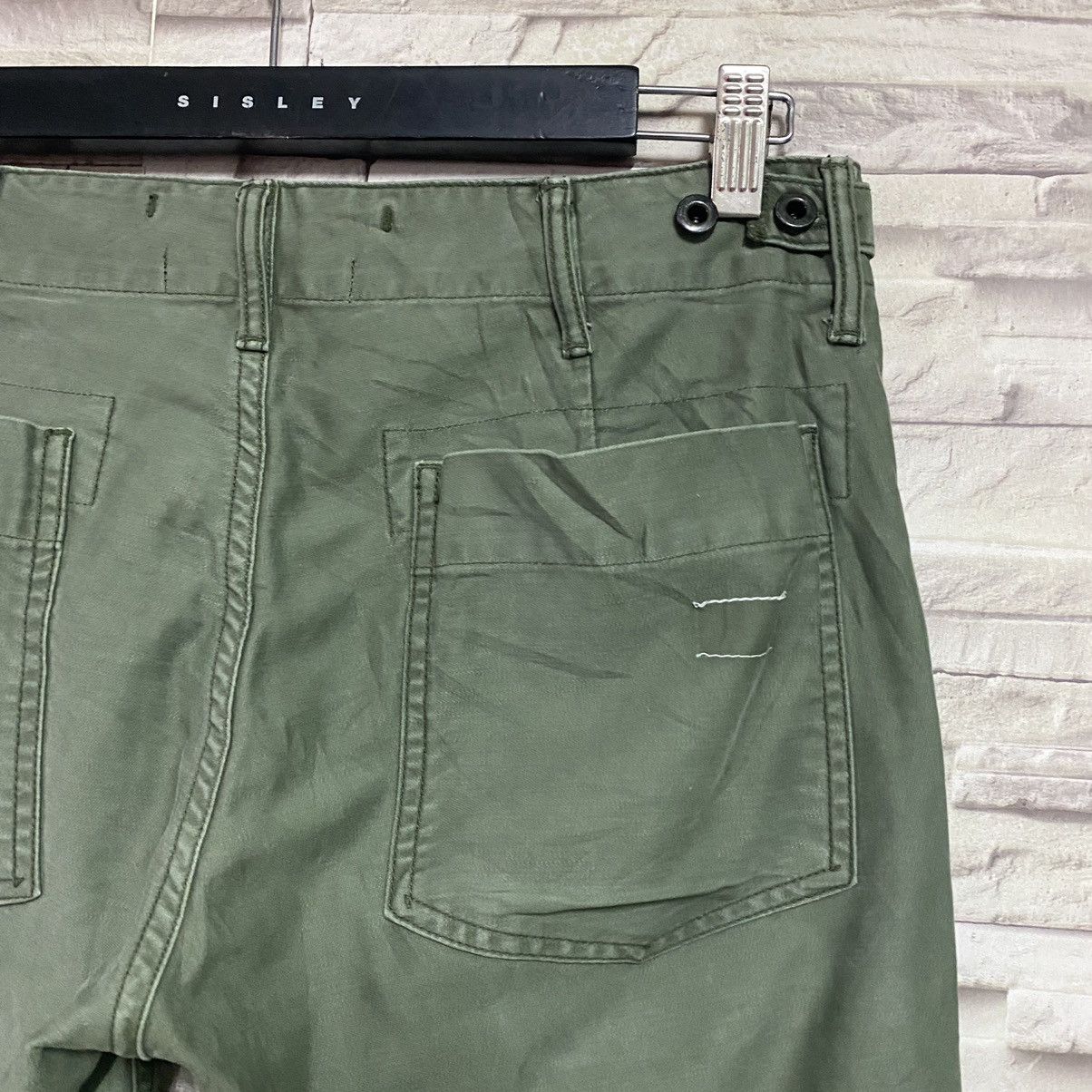 Johnbull Japanese Brand JOHN BULL Fatigue Pants Sateen Size US 30 / EU 46 - 9 Thumbnail