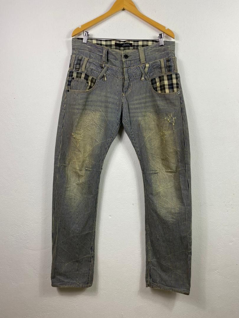 Dominate Handcrafted Double Waist Hickory Jeans