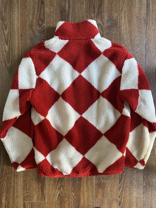 Rowing Blazers Harlequin High Pile Fleece Jacket Grailed