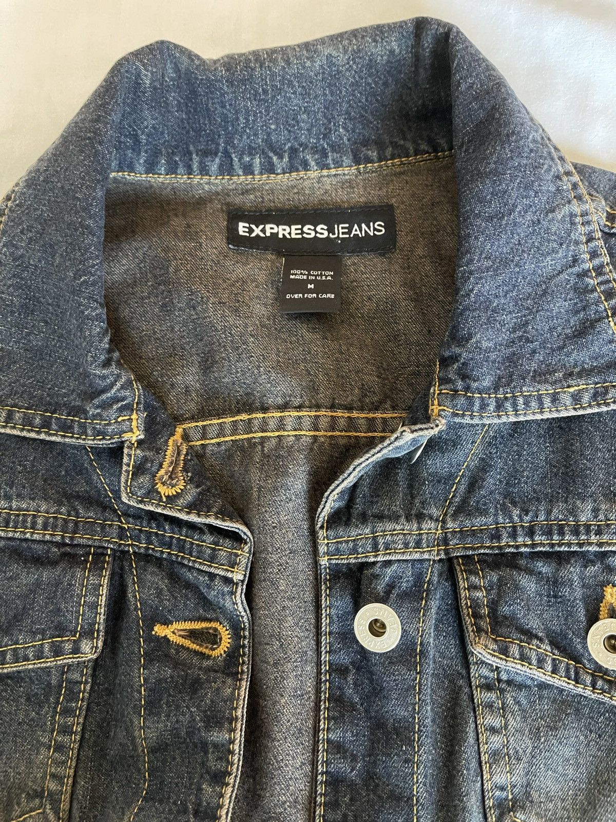Express express denim jacket Size XXL / US 16-18 / IT 52-54 - 2 Preview