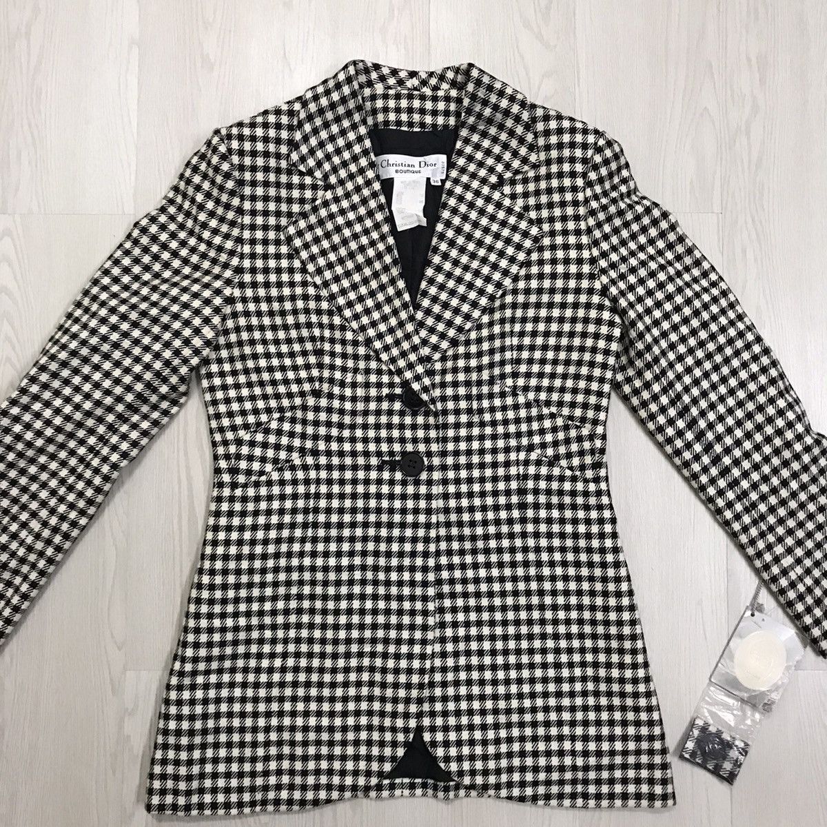 Christian Dior Monsieur × Dior 💥RARE💥 Vintage Christian Dior Wool Jacket Dior Jacket Size S / US 4 / IT 40 - 3 Thumbnail