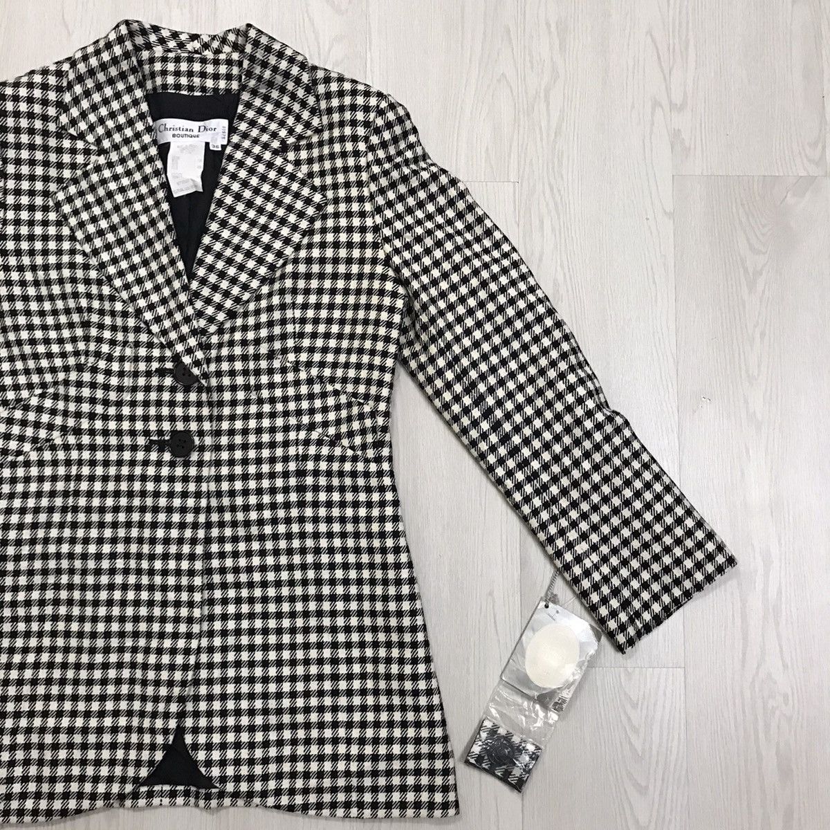 Christian Dior Monsieur × Dior 💥RARE💥 Vintage Christian Dior Wool Jacket Dior Jacket Size S / US 4 / IT 40 - 6 Thumbnail