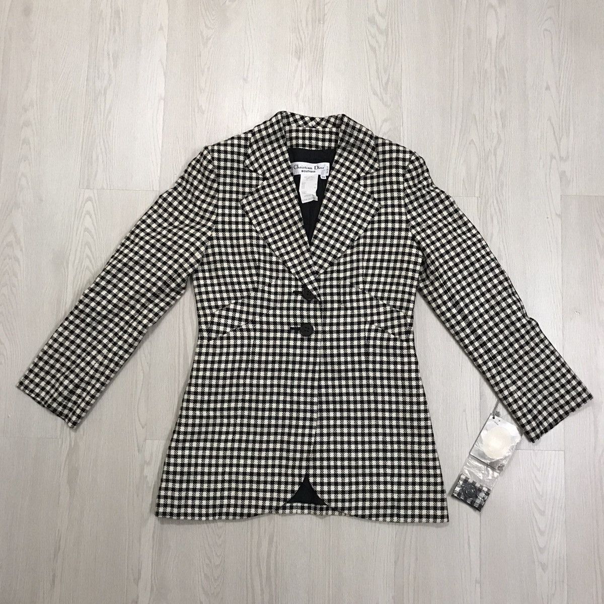 Christian Dior Monsieur × Dior 💥RARE💥 Vintage Christian Dior Wool Jacket Dior Jacket Size S / US 4 / IT 40 - 1 Thumbnail