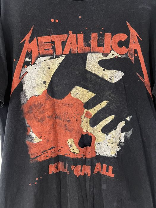 Vintage Vintage 1983-84 Metallica Kill 'Em All Tour T-Shirt | Grailed