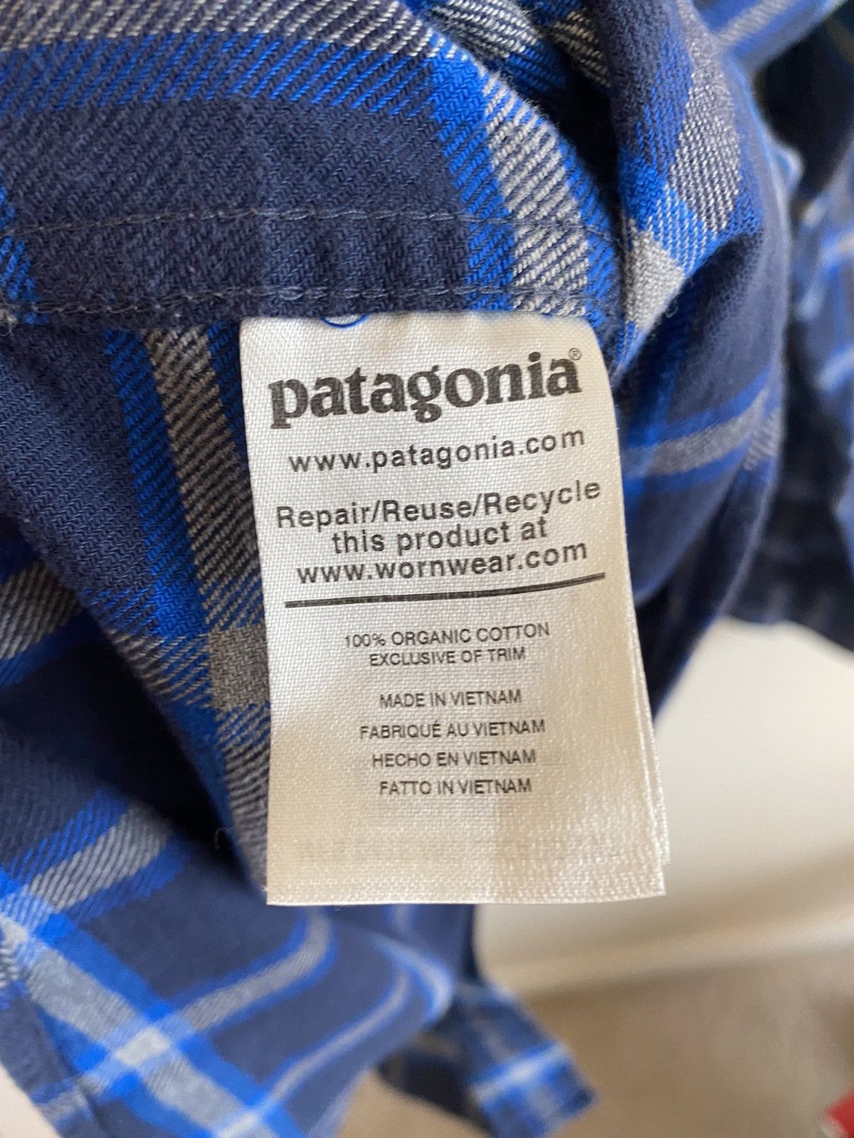 Patagonia Heavy Flannel Patagonia Shirt Plaid Button Up Blue Size US M / EU 48-50 / 2 - 6 Thumbnail