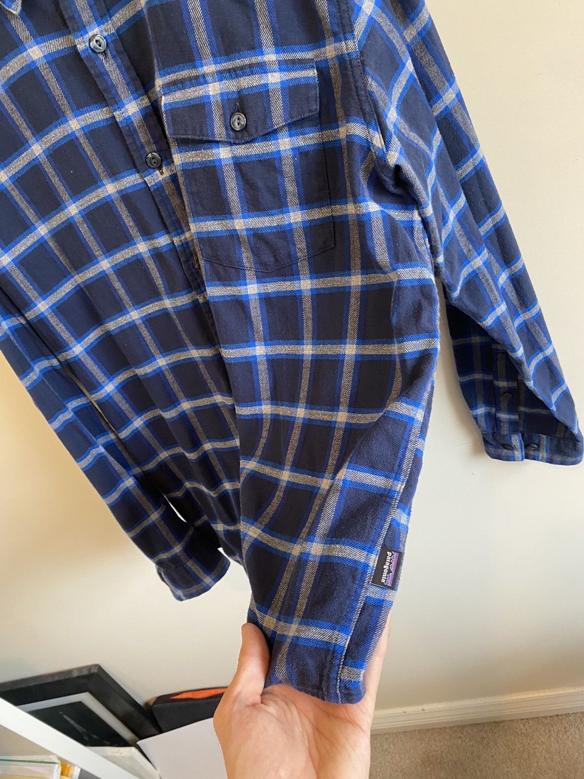 Patagonia Heavy Flannel Patagonia Shirt Plaid Button Up Blue Size US M / EU 48-50 / 2 - 4 Thumbnail