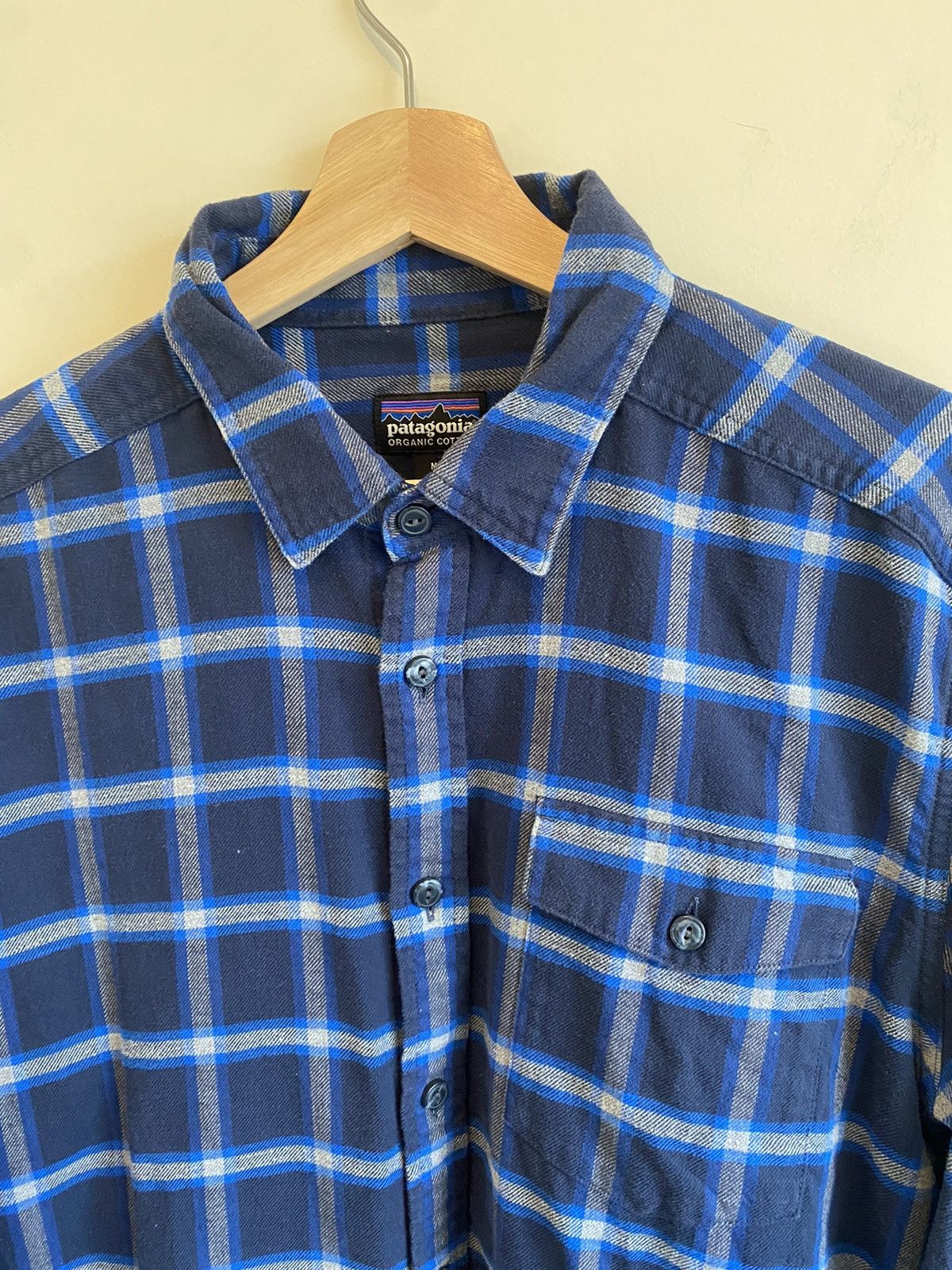 Patagonia Heavy Flannel Patagonia Shirt Plaid Button Up Blue Size US M / EU 48-50 / 2 - 2 Thumbnail