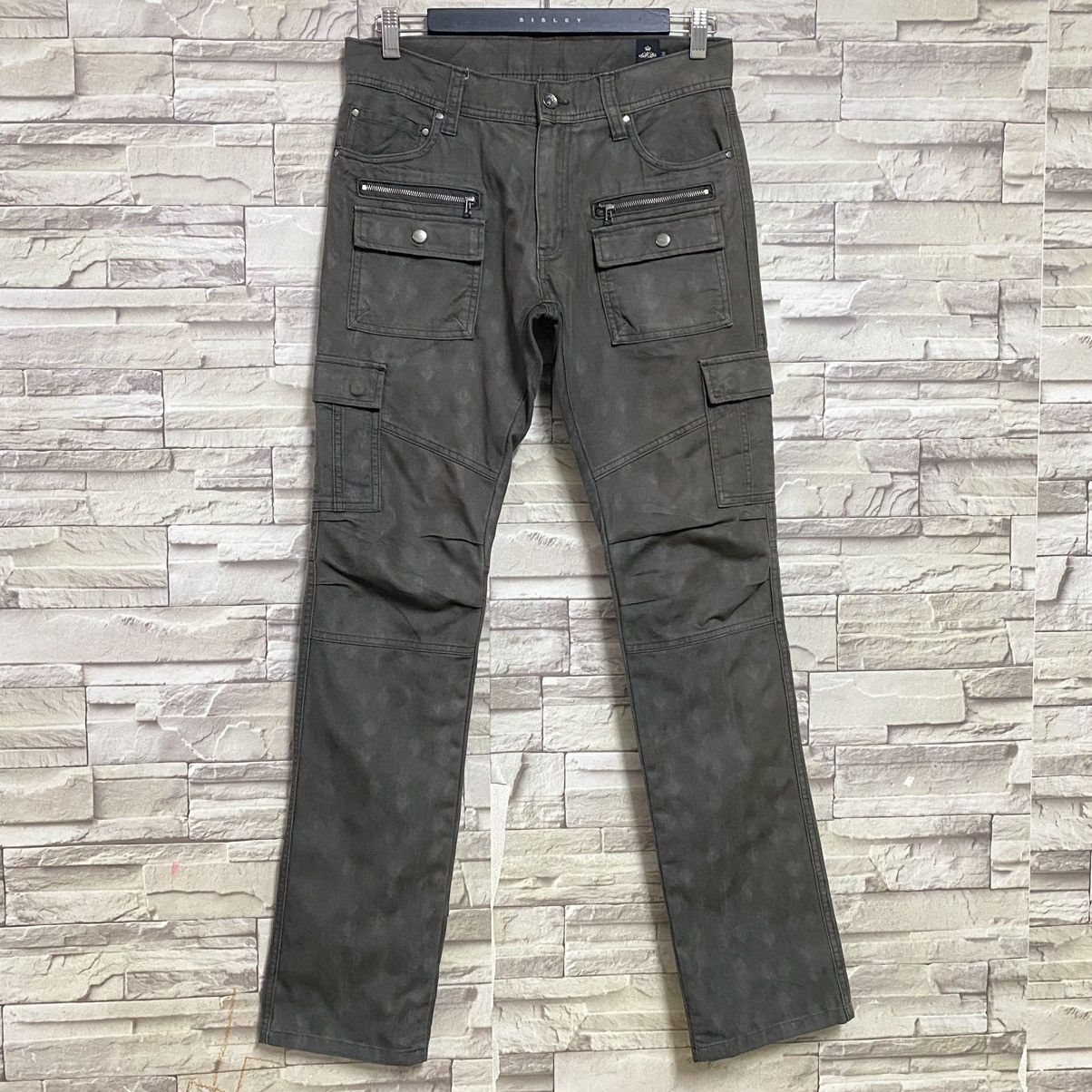 semanticdesign Semantic Design Cargo Pants Shadow Plaid Size US 30 / EU 46 - 4 Thumbnail