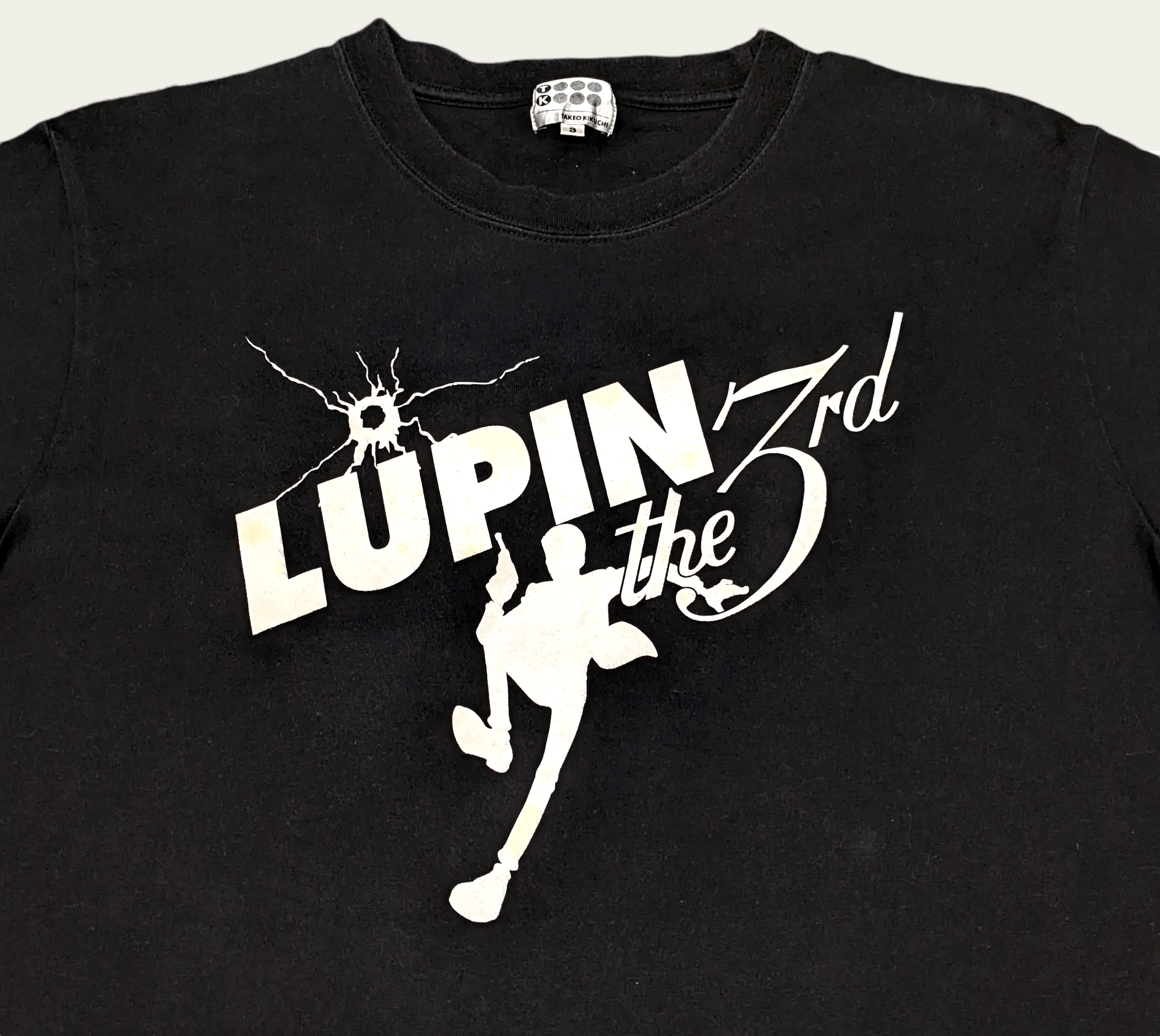 Anime × Japanese Brand × Vintage Vintage Takeo Kukichi x Lupin the 3rd Anime T shirt Size US M / EU 48-50 / 2 - 3 Thumbnail
