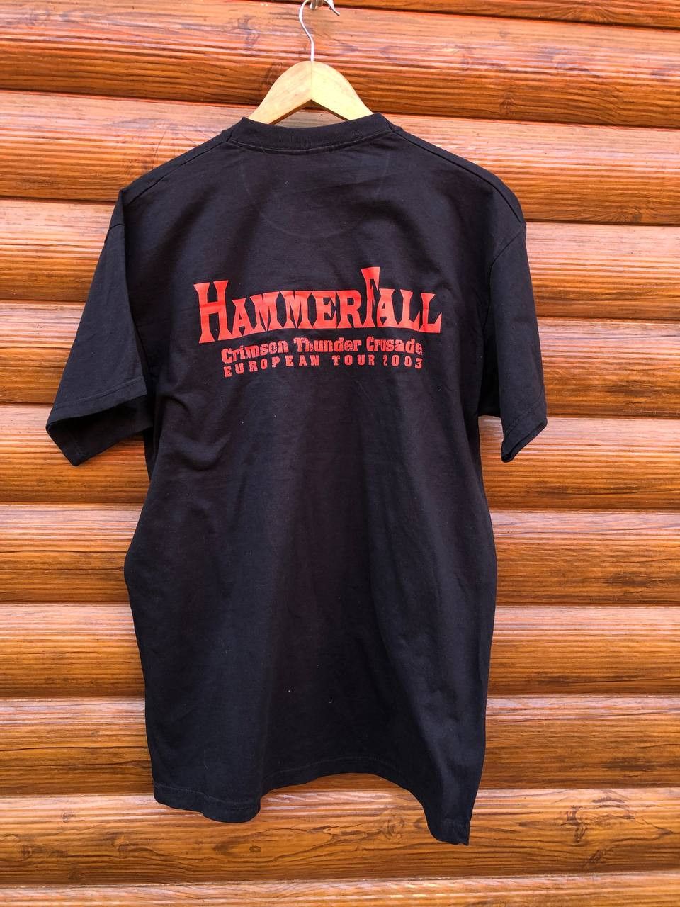 Vintage Vintage hammerfall t shirt Size US XL / EU 56 / 4 - 2 Thumbnail