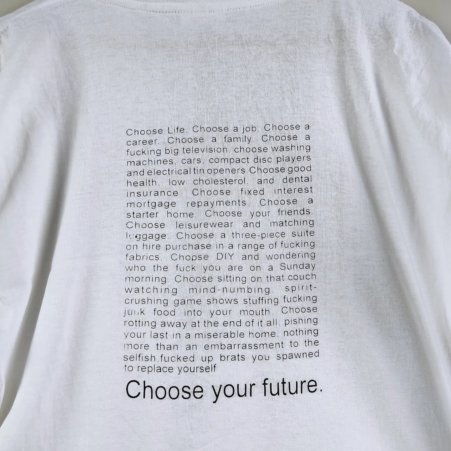 Band Tees × Vintage 90's Trainspotting Choose your future Size US XL / EU 56 / 4 - 3 Thumbnail