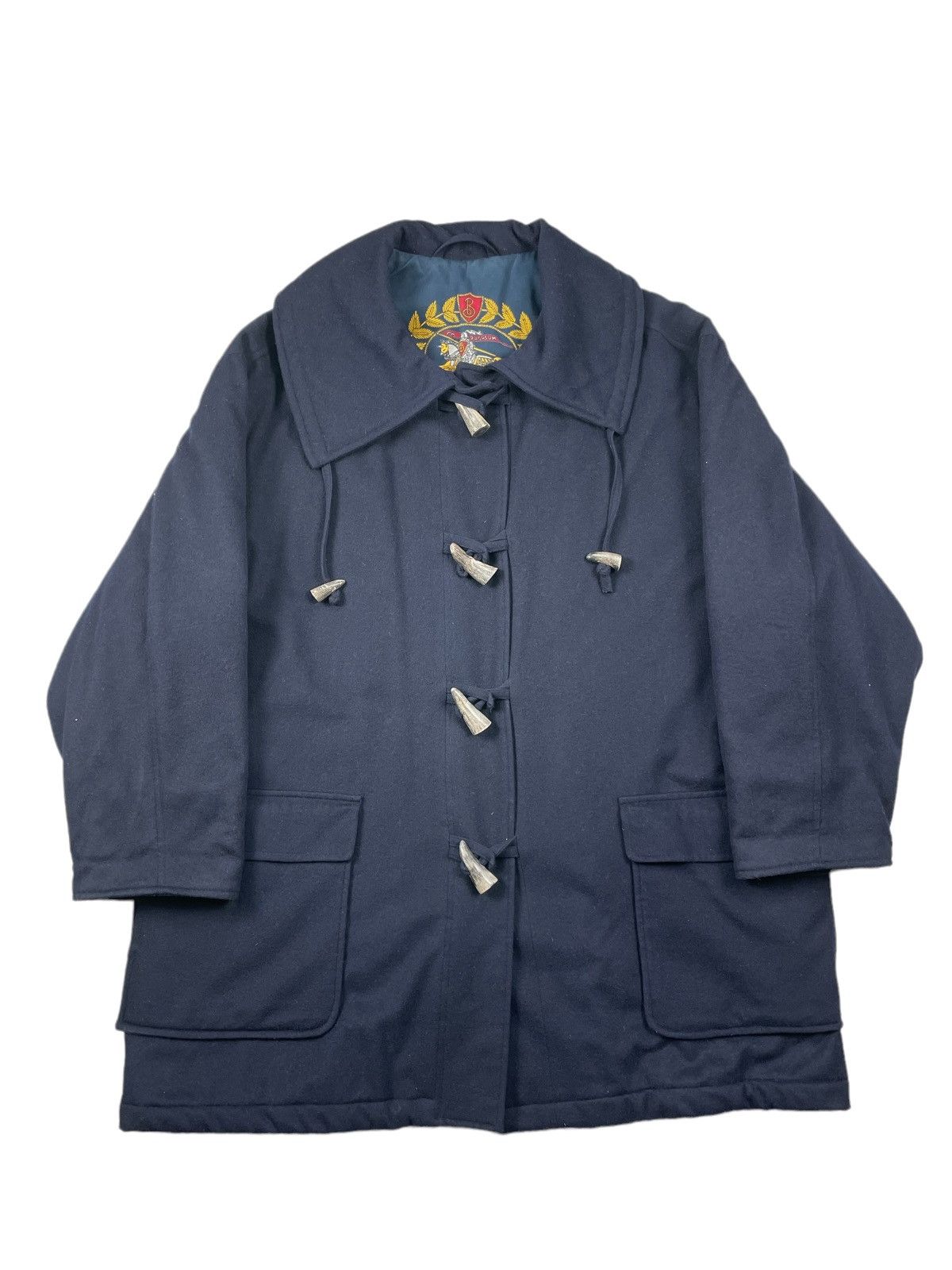 Burberry Vintage Burberrys wool Duffle Coat Size US XL / EU 56 / 4 - 1 Thumbnail