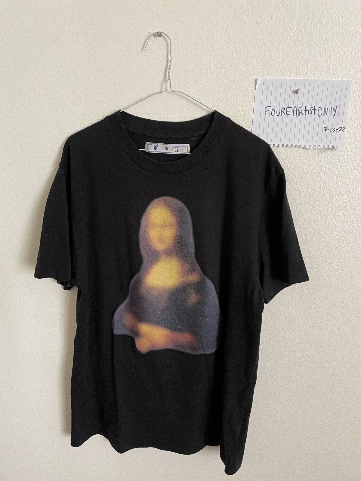 Off-White Mona Lisa Off White Shirt Size US L / EU 52-54 / 3 - 1 Thumbnail