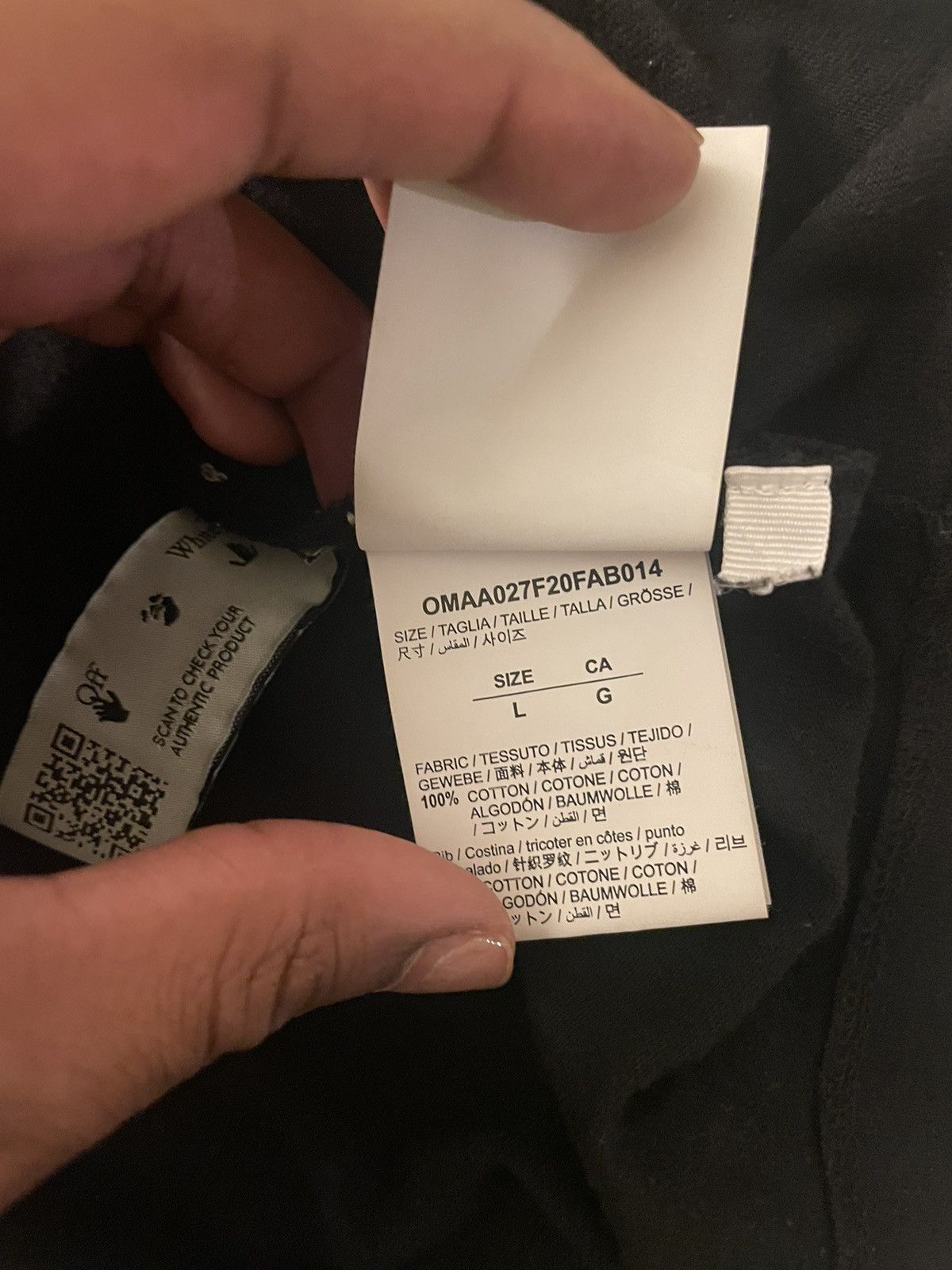 Off-White Mona Lisa Off White Shirt Size US L / EU 52-54 / 3 - 4 Thumbnail