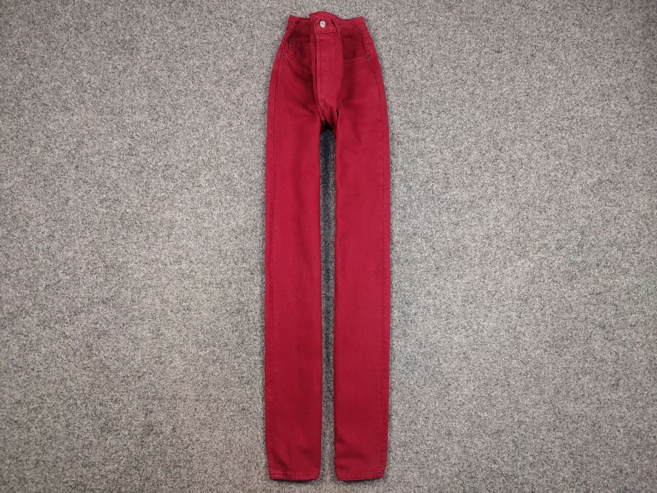Levi's Rare Vintage 90's Levis 501 Red Denim Jeans Made in USA Size US 32 / EU 48 - 1 Thumbnail