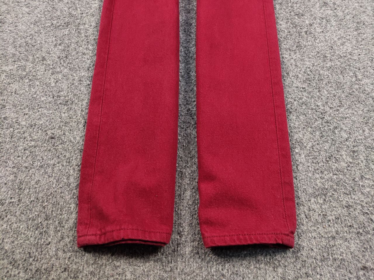 Levi's Rare Vintage 90's Levis 501 Red Denim Jeans Made in USA Size US 32 / EU 48 - 7 Thumbnail