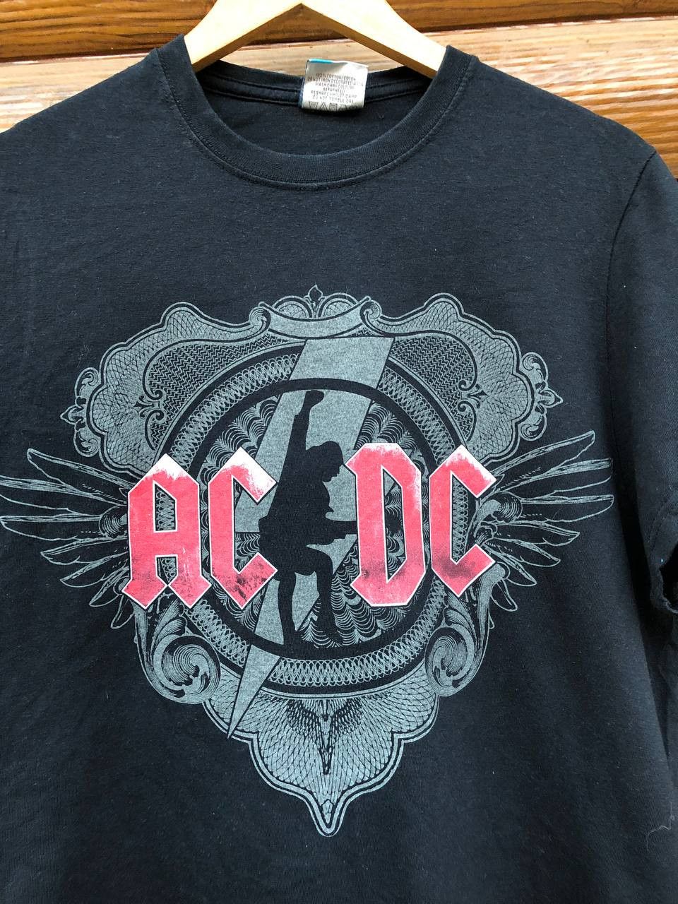 Vintage Acdc Vintage Shirt Size US XL / EU 56 / 4 - 2 Thumbnail