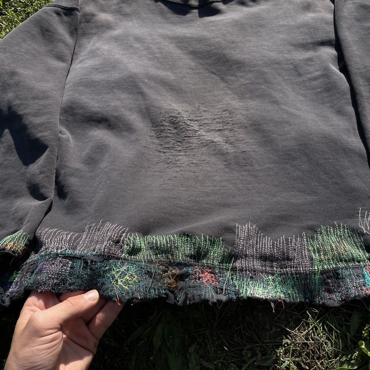 Vintage Vintage Faded Crewneck Distressed Thrashed Grunge Streetwear Size US L / EU 52-54 / 3 - 6 Thumbnail