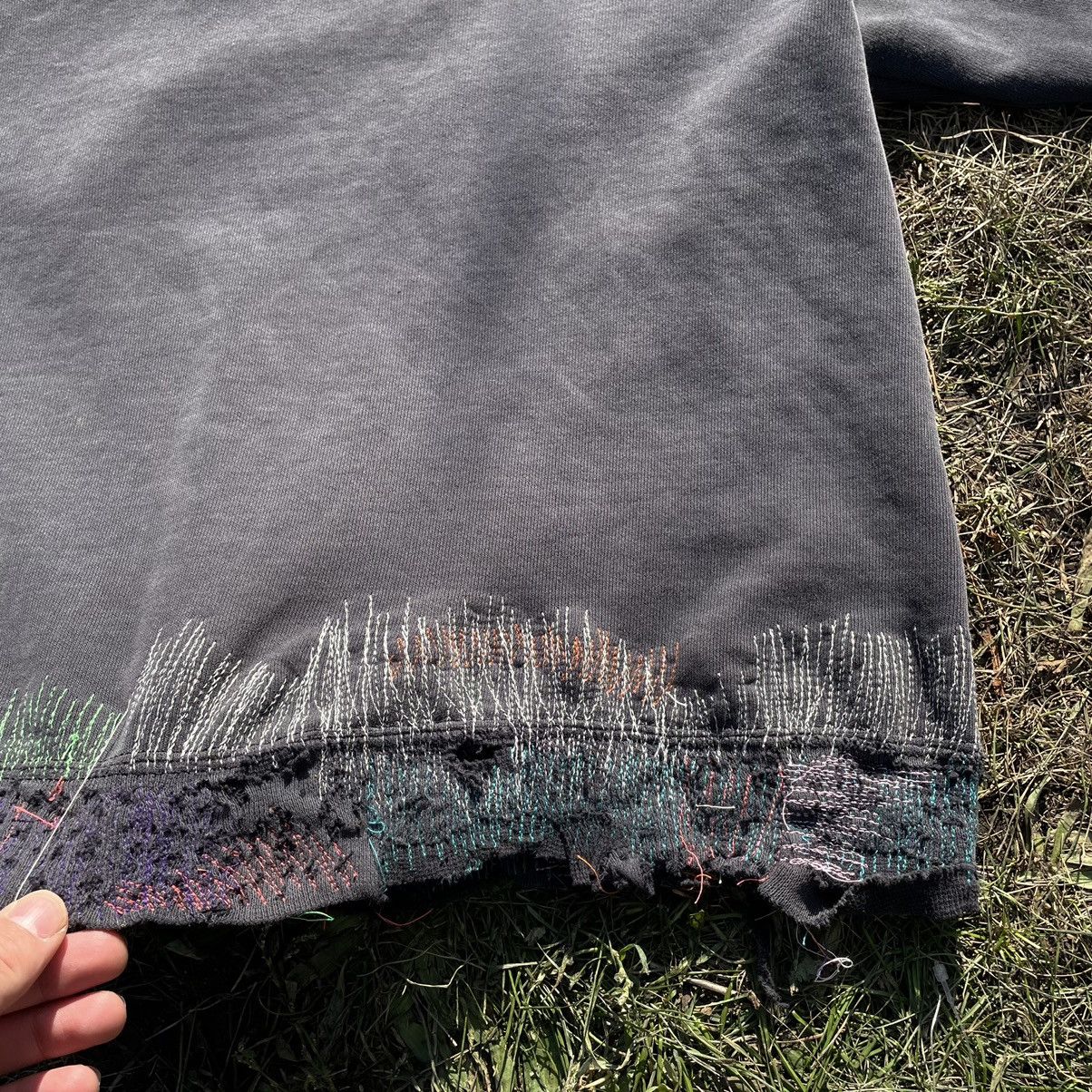 Vintage Vintage Faded Crewneck Distressed Thrashed Grunge Streetwear Size US L / EU 52-54 / 3 - 14 Thumbnail