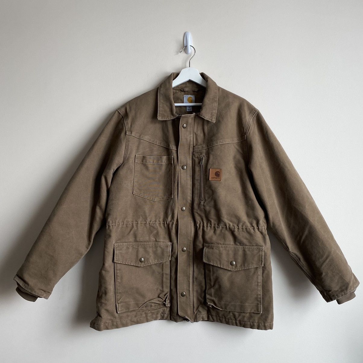 Carhartt × Vintage Vintage Carhartt Workwear Chore Coat Size US M / EU 48-50 / 2 - 1 Thumbnail