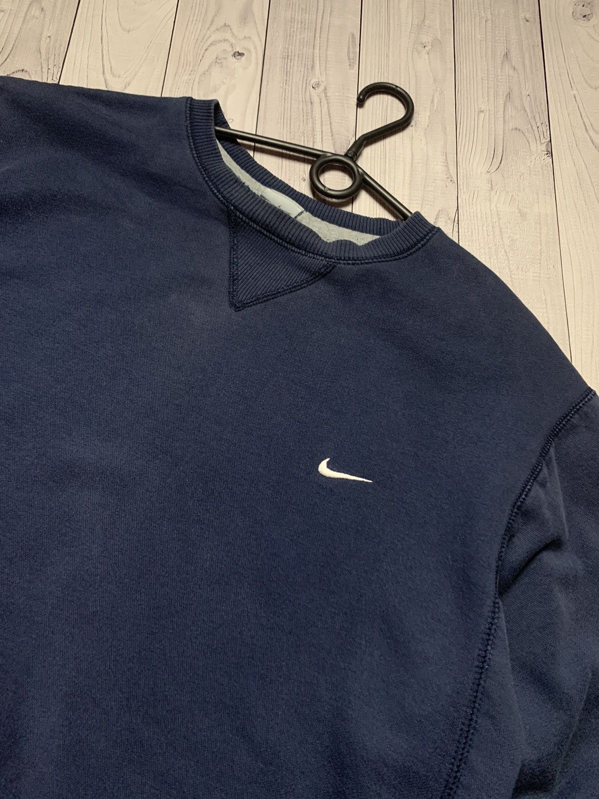 Nike × Vintage Vintage Nike sweatshirt logo swoosh size XL Size US XL / EU 56 / 4 - 4 Thumbnail