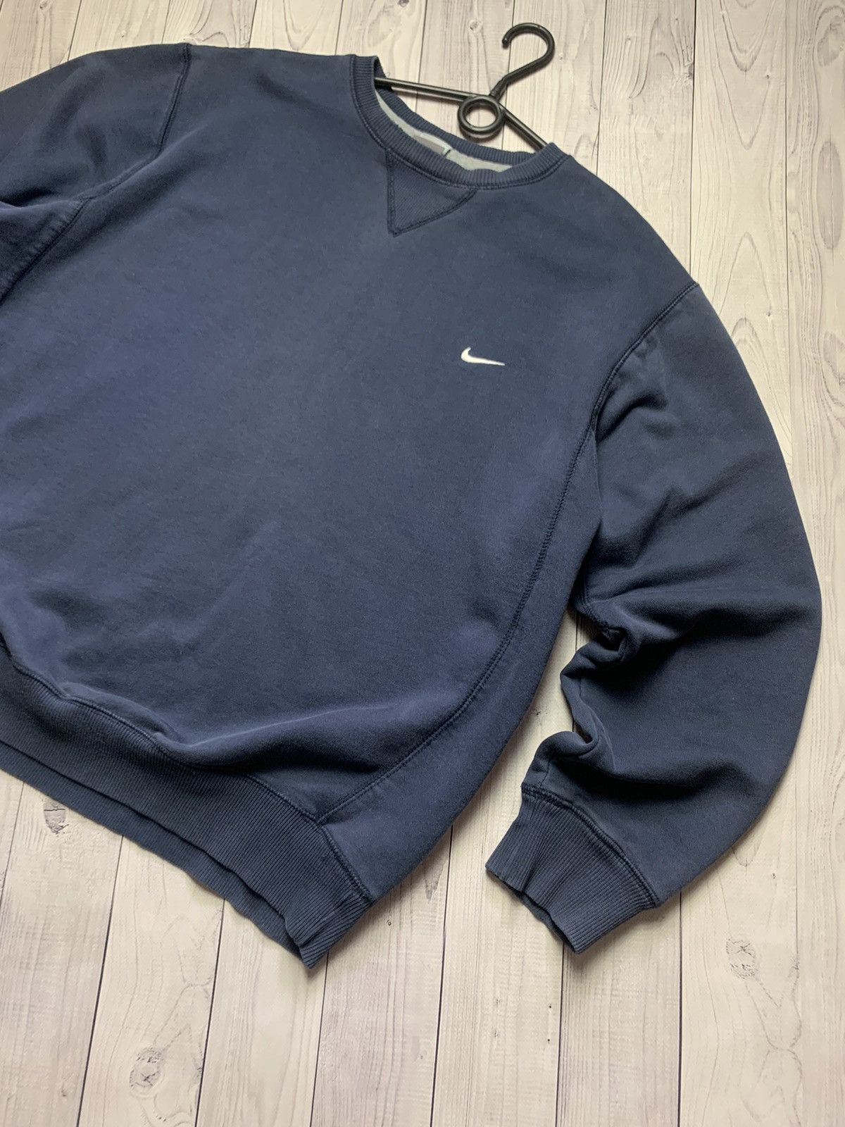 Nike × Vintage Vintage Nike sweatshirt logo swoosh size XL Size US XL / EU 56 / 4 - 2 Thumbnail