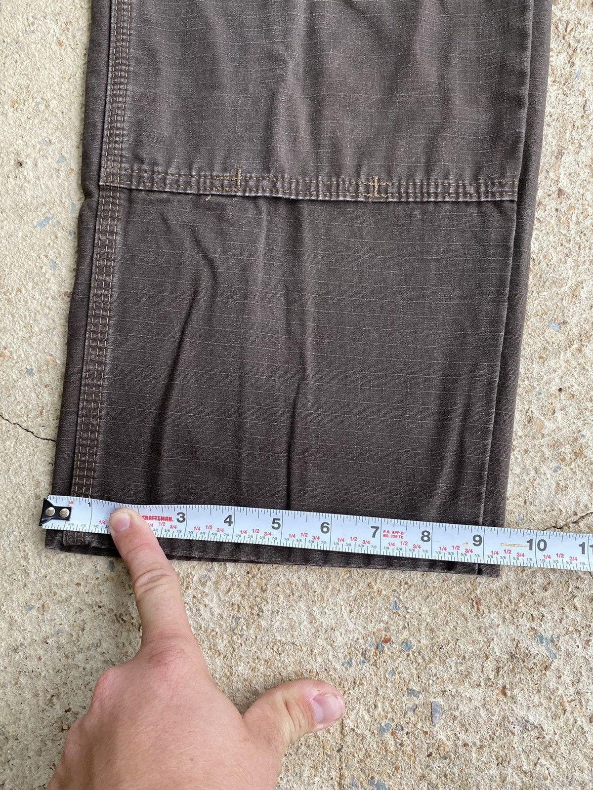Vintage × Wrangler Vintage Wrangler Riggs Double Knee Cargo Pants Size US 36 / EU 52 - 10 Thumbnail