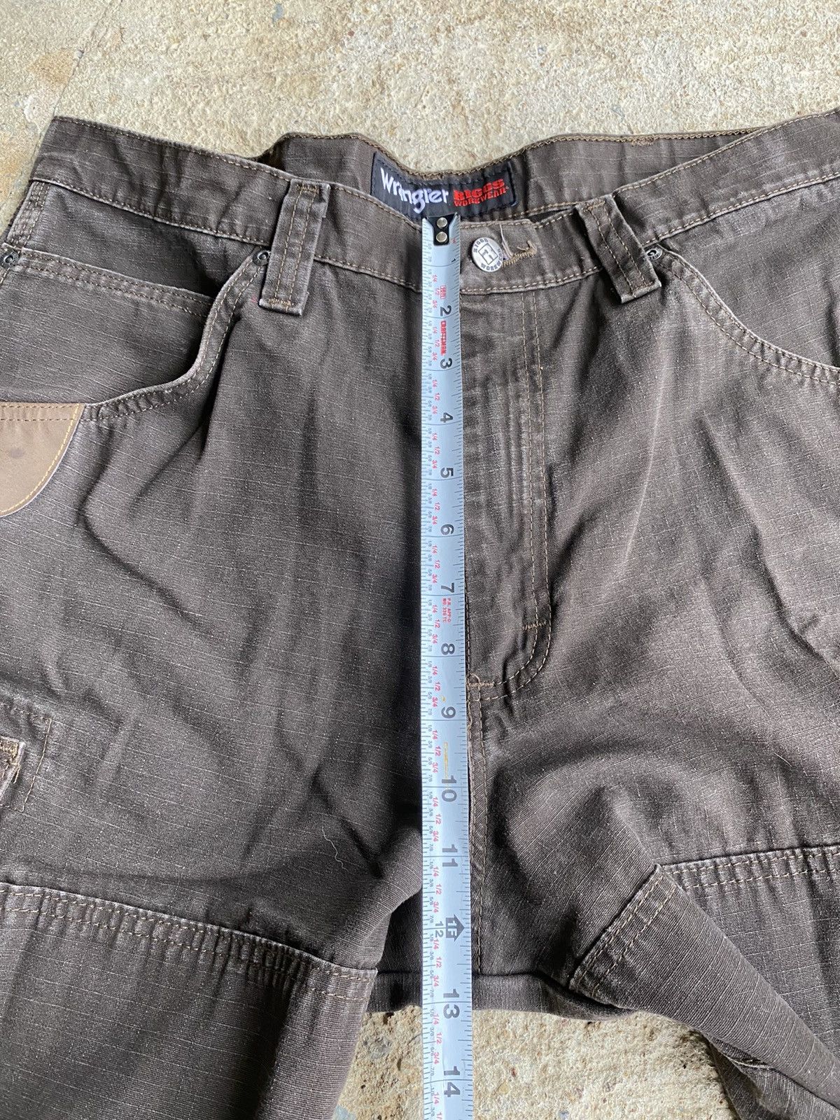 Vintage × Wrangler Vintage Wrangler Riggs Double Knee Cargo Pants Size US 36 / EU 52 - 9 Thumbnail
