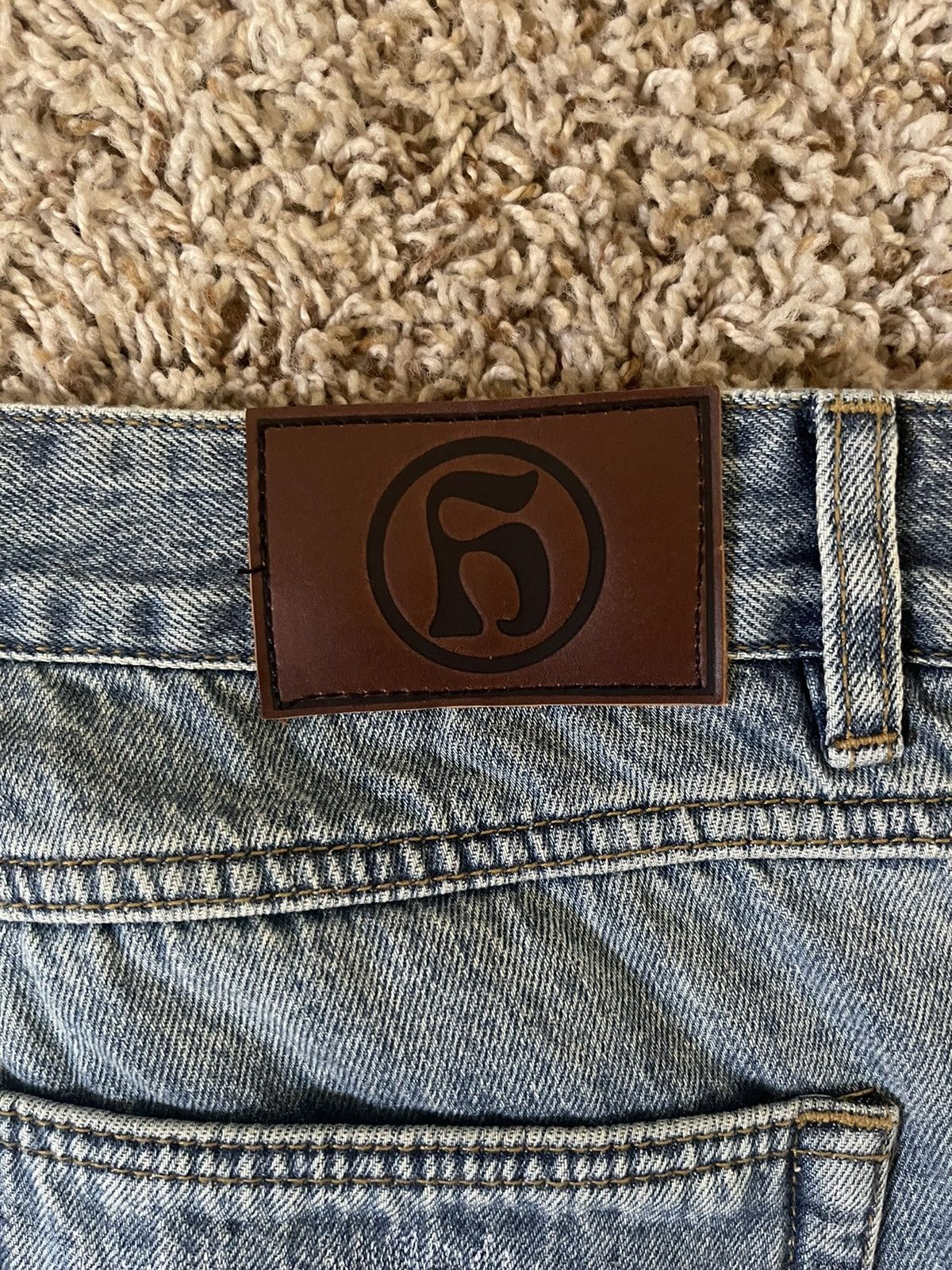 Handmade × Japanese Brand × Vintage Handmade Rust Distressed Denim Size US 34 / EU 50 - 6 Thumbnail