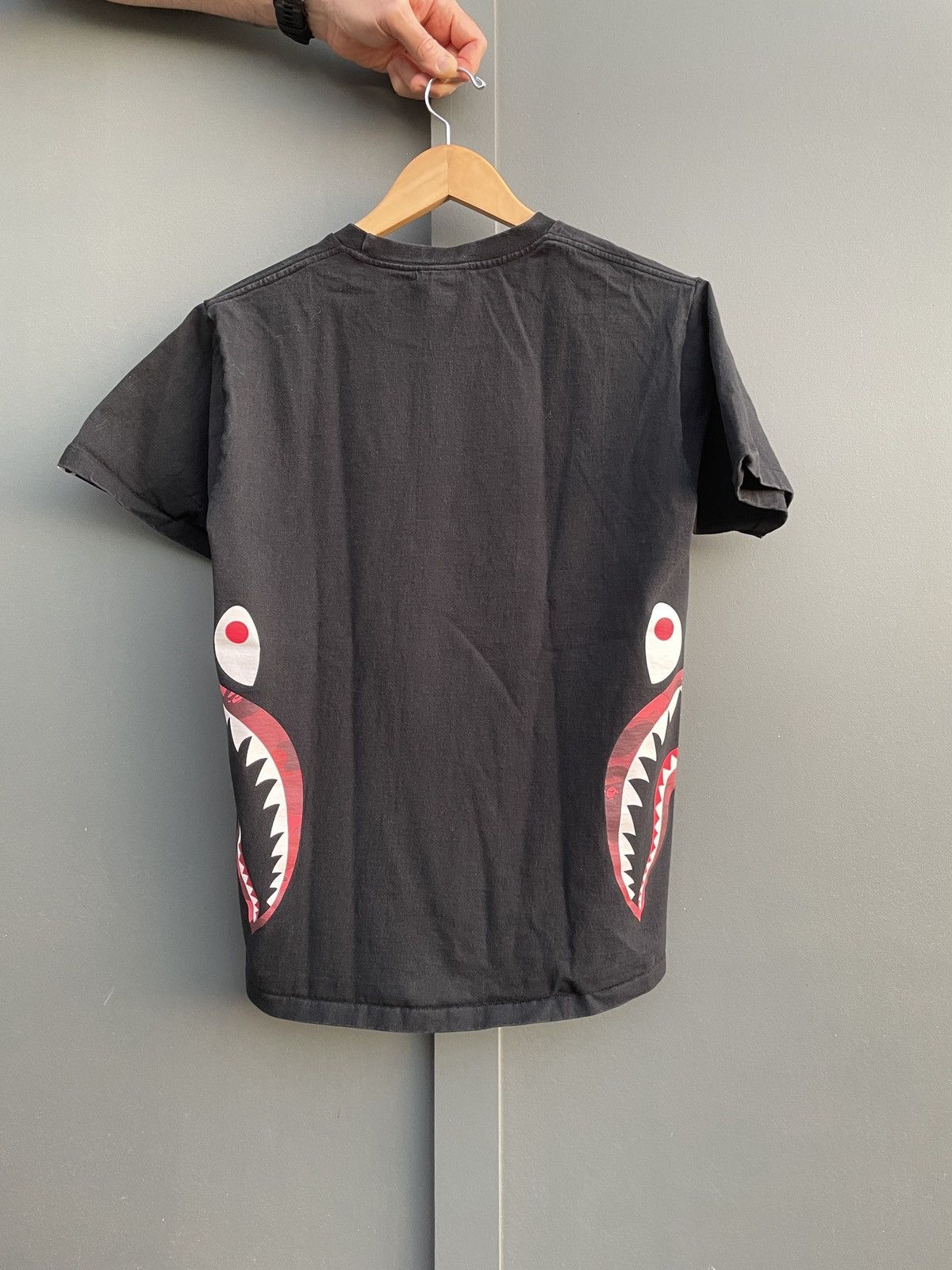 Bape Color Camo Side Shark Tee Size US M / EU 48-50 / 2 - 2 Thumbnail
