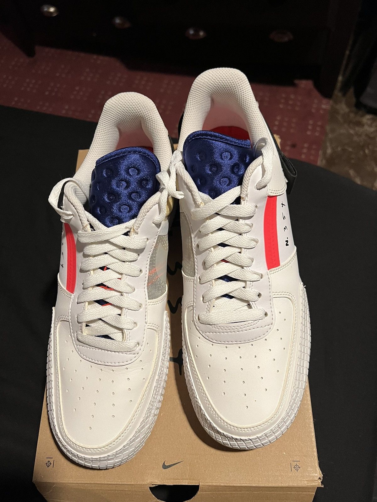 nike air force 1 low drop type white