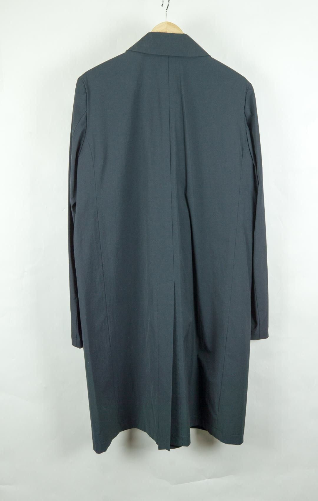 Attachment Attachment Black Technical Nylon Blend Mac Coat Size US M / EU 48-50 / 2 - 2 Thumbnail