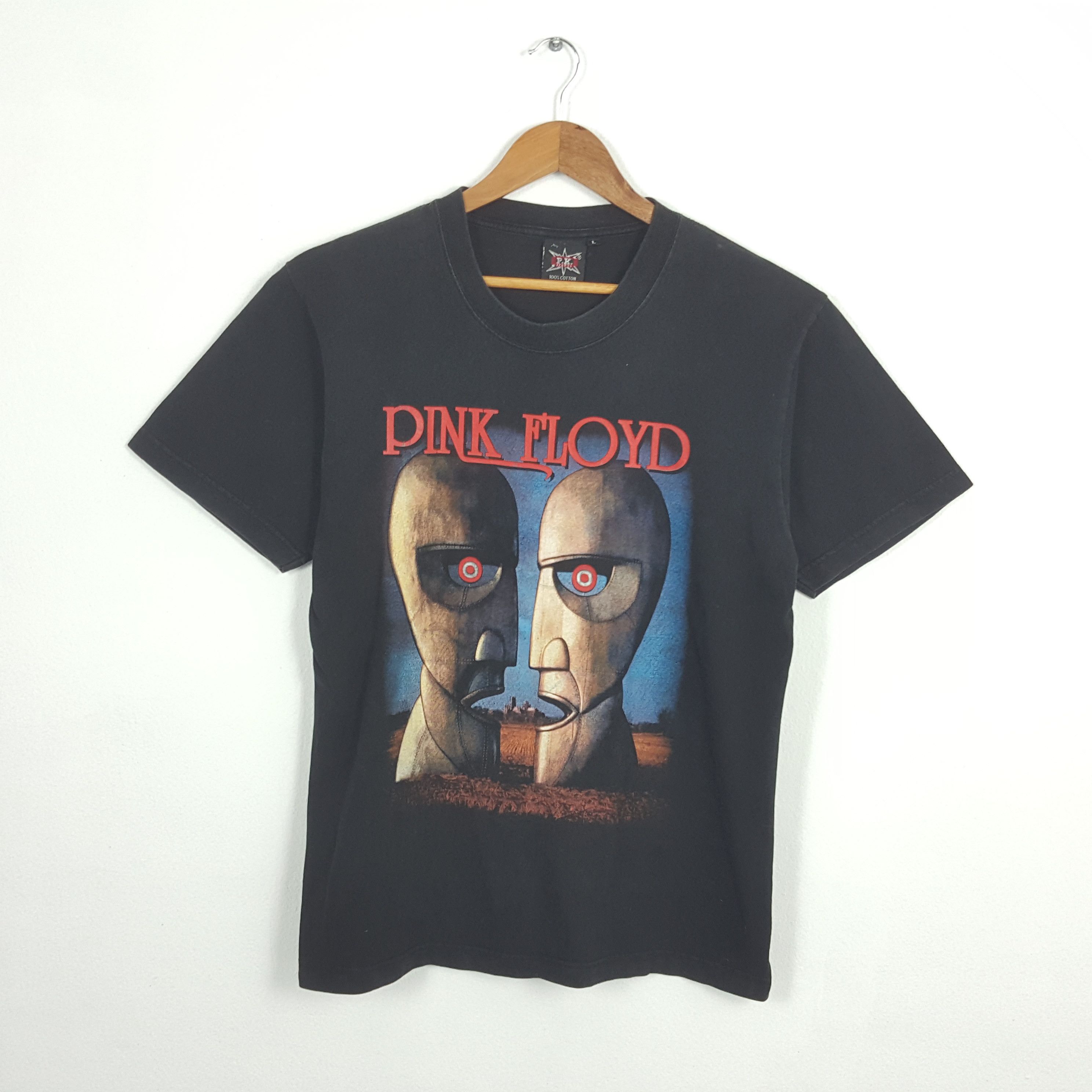 Band Tees × Pink Floyd × Vintage Vintage PINK FLOYD American Rock Band Tour T-Shirt Size US L / EU 52-54 / 3 - 2 Thumbnail