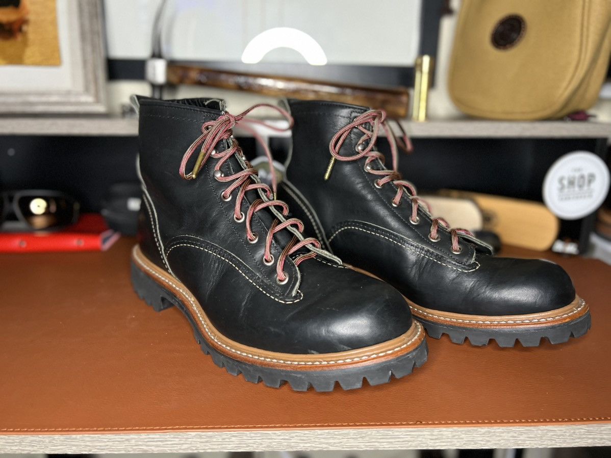 Red Wing Red Wing 2935 Lineman Black Chrome with Vibram Lug Sole 9.5D |  Grailed