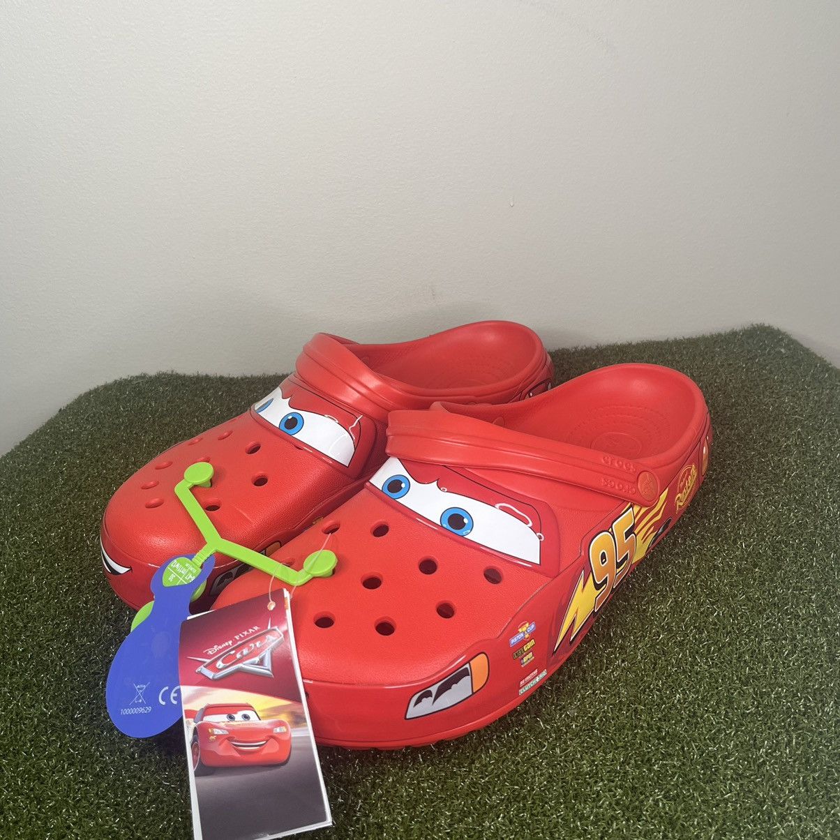 Crocs Lightning McQueen Crocs Clogs LIGHT UP Disney Cars Size 12 Grailed
