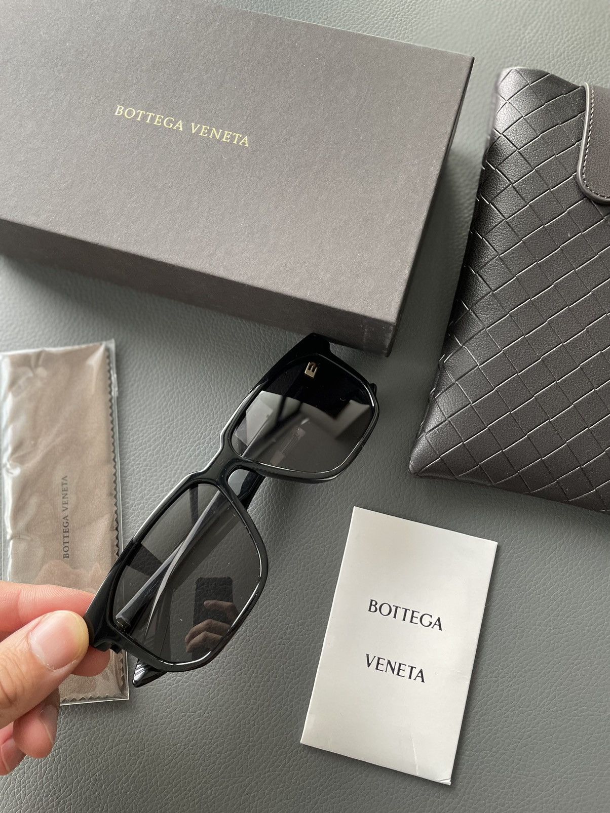 Bottega Veneta Rare Brand New Iconic Timeless Super Runway Sunglasses Size ONE SIZE - 13 Thumbnail