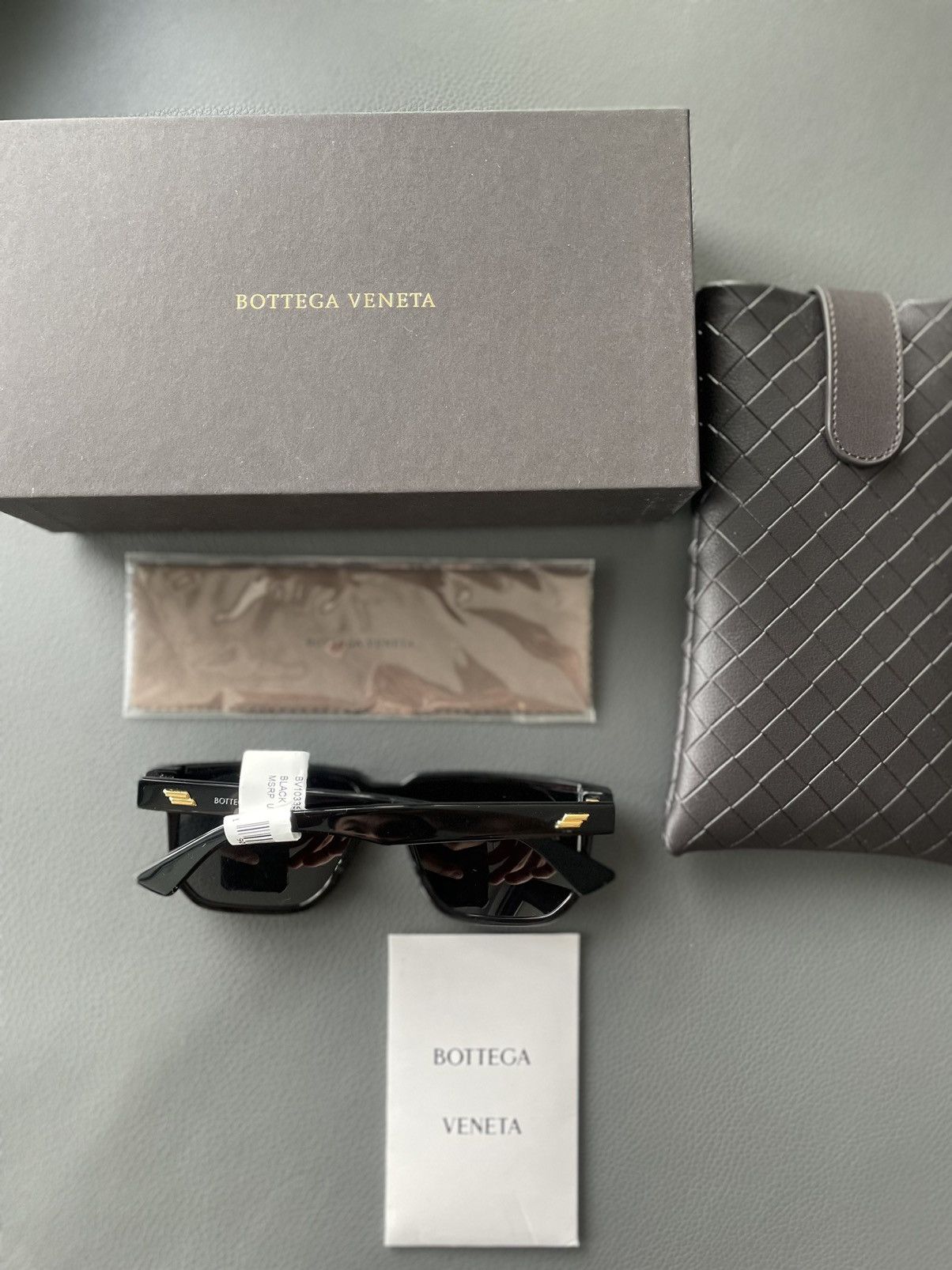Bottega Veneta Rare Brand New Iconic Timeless Super Runway Sunglasses Size ONE SIZE - 18 Thumbnail