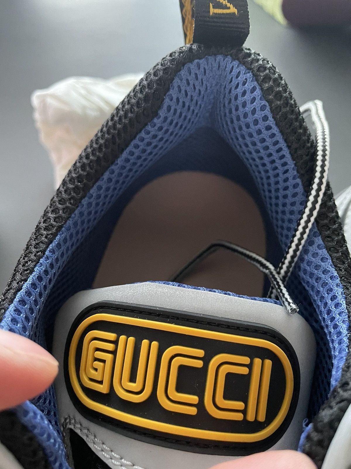 Gucci Rare LimitedEdition New Track Reflective Leather Track Boots Size US 10 / EU 43 - 16 Thumbnail