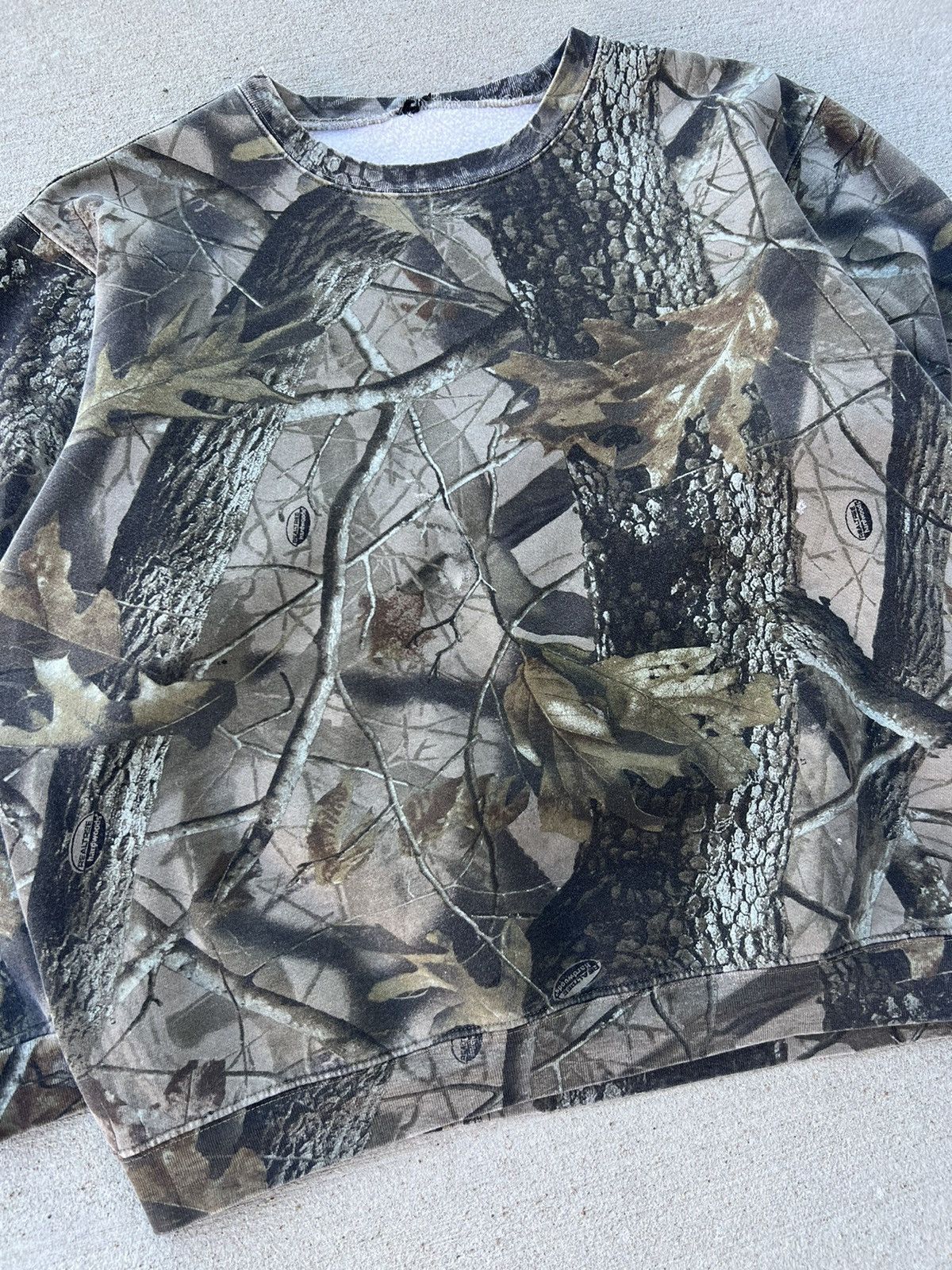 Vintage Vintage real tree Camo sweatshirt Size US L / EU 52-54 / 3 - 2 Thumbnail