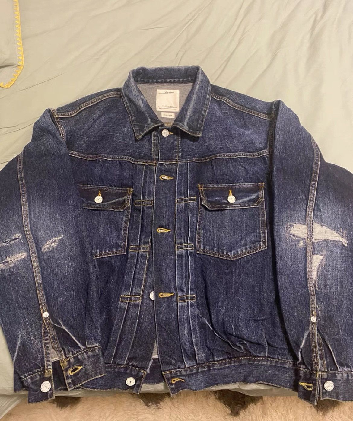 VISVIM 21SS SS 101XX JKT DRY DMGD-1006