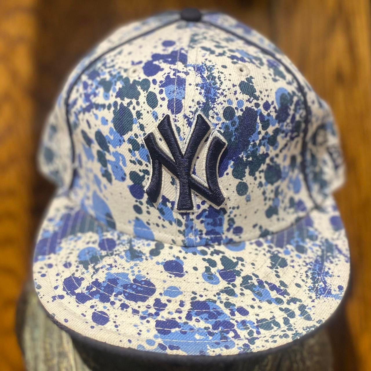 MLB × New Era Dead Stock NY Yankees paint splatter fitted