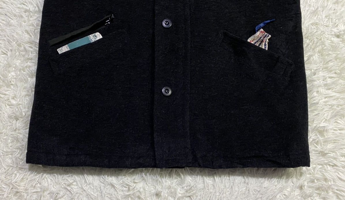 Japanese Brand Cross Haven Wool Cashmere Quilted Zipped/Button Up Jacket Size US XL / EU 56 / 4 - 3 Thumbnail