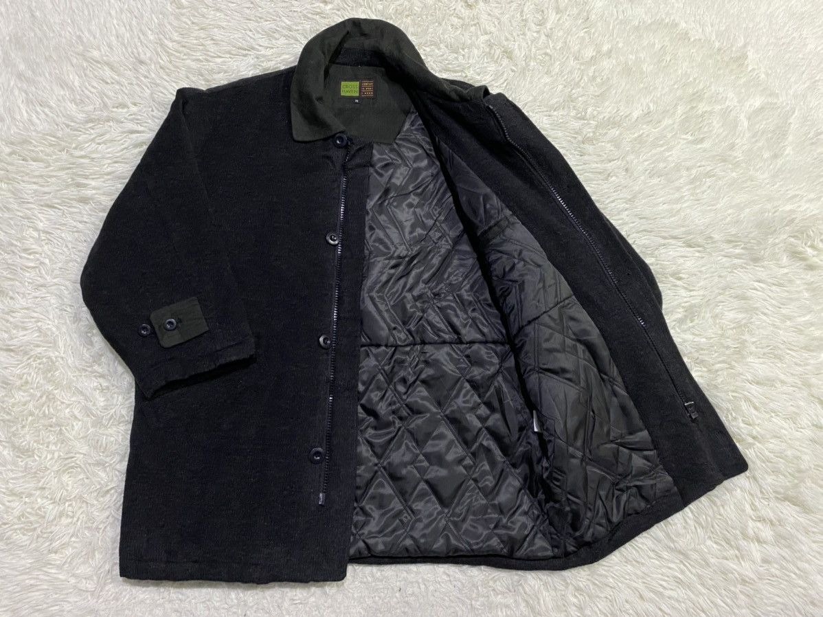Japanese Brand Cross Haven Wool Cashmere Quilted Zipped/Button Up Jacket Size US XL / EU 56 / 4 - 6 Thumbnail