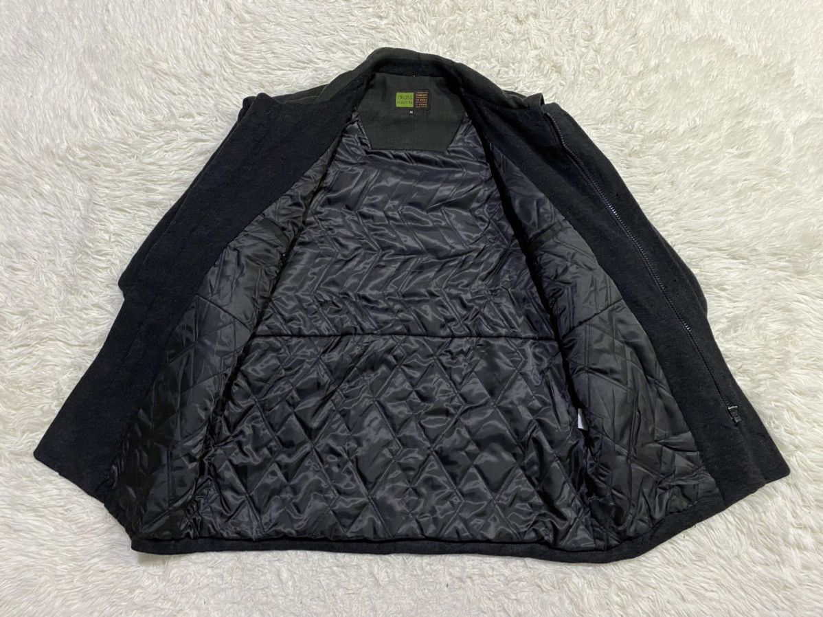 Japanese Brand Cross Haven Wool Cashmere Quilted Zipped/Button Up Jacket Size US XL / EU 56 / 4 - 7 Thumbnail